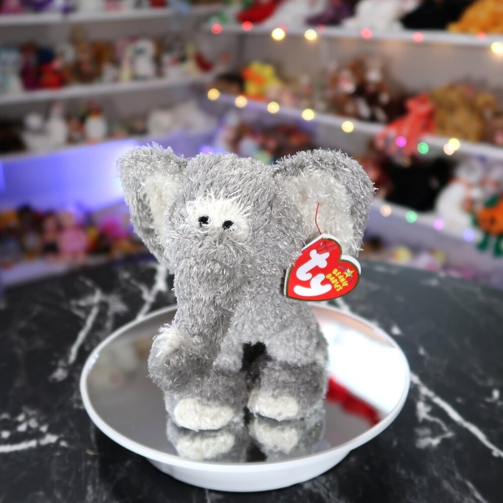 TY Beanie Baby - Tootoot the Elephant | MWMT New Mint Tags | Retired | Rare